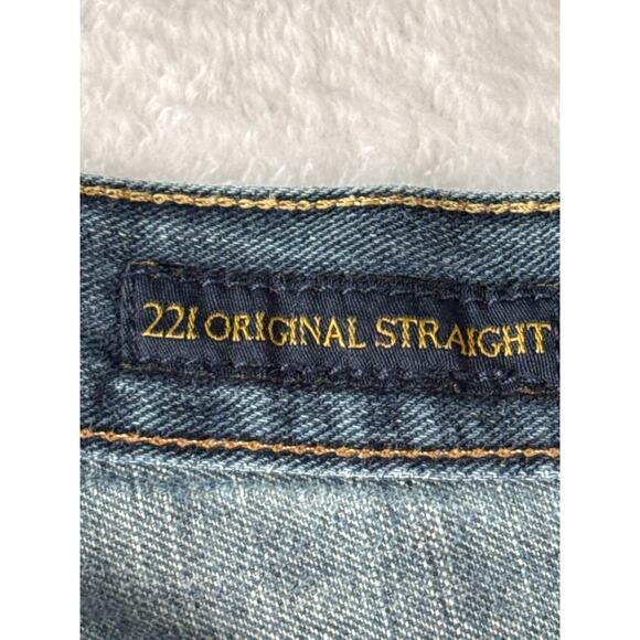 Lucky Brand Jeans 221 Original Men Size 36x30 Button Fly Cotton Denim y2k - Picture 3 of 9